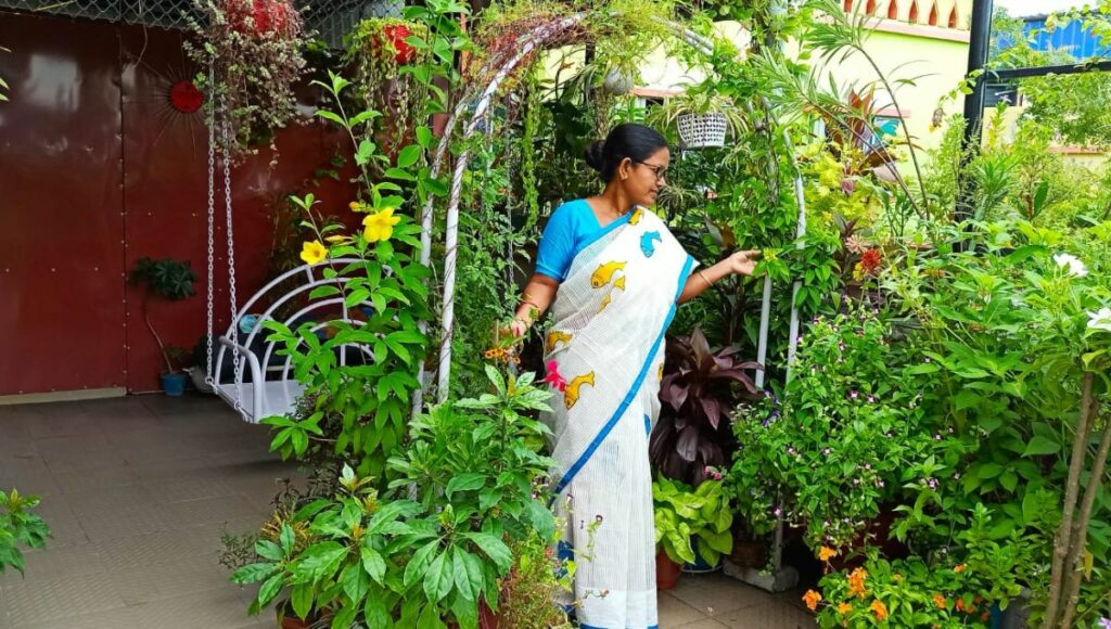 gardening youtuber from Kolkata 