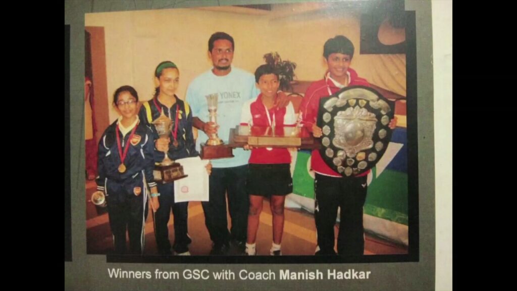 Winners of GSC with Coach Manish Hadkar