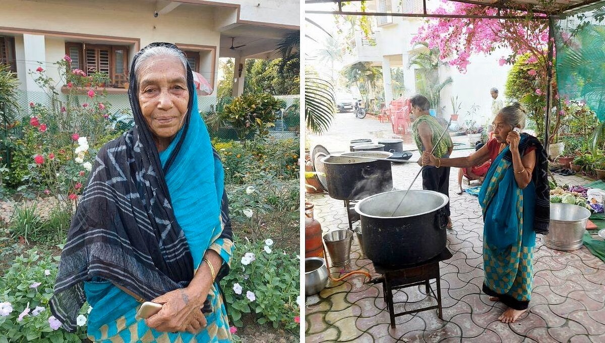 Santoshini mama has a cart business for her financial independence 