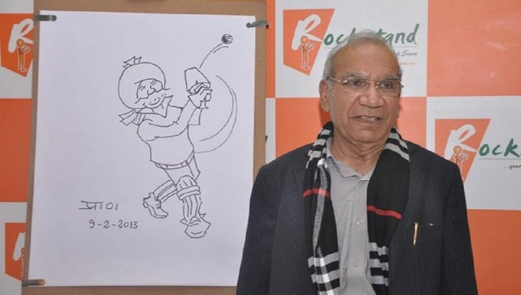 famous cartoonist Pran kumar sharma 