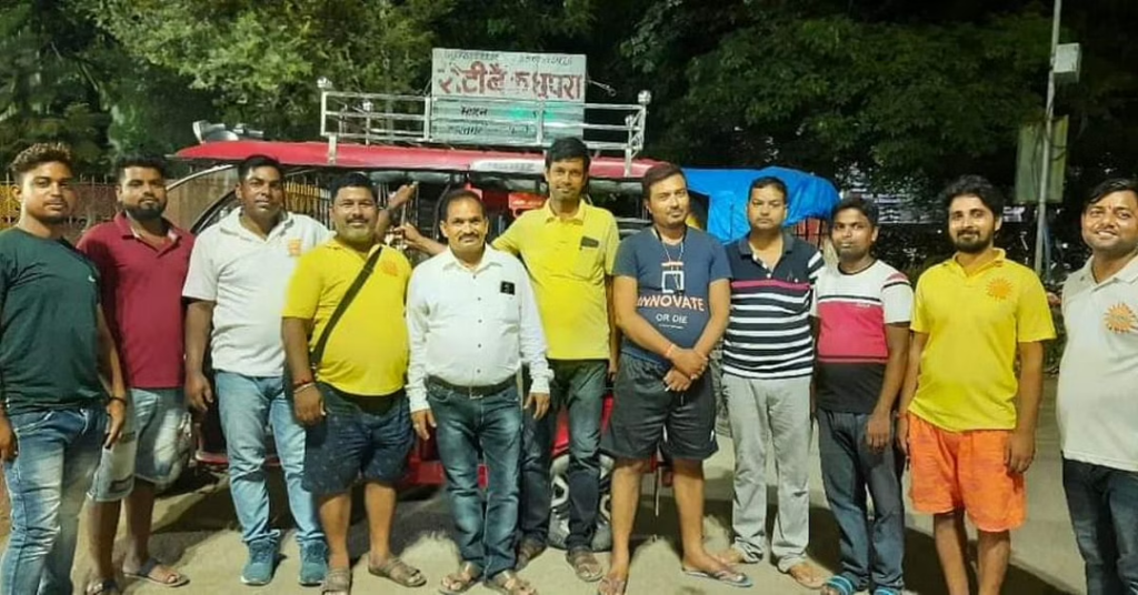 The team members of Roti Bank Chhapra
