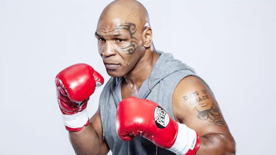 American boxer Mike Tyson