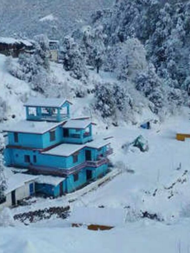 best places in India to see snow fall
