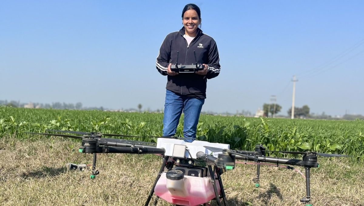 Nisha Solanki, Drone Pilot