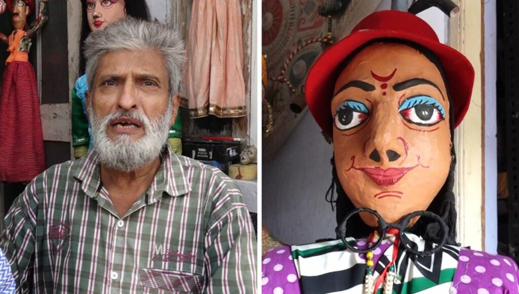 Ramesh Rawal puppet artist 